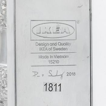 ljusstakar ett par, "Föremål", pudlar, begränsad upplaga, Ikea 2018.