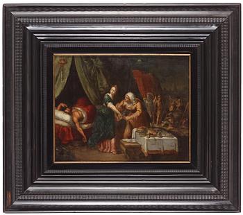 Frans Francken II His studio, Judith and Holofernes.