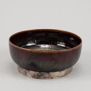 Carl-Harry Stålhane, a stoneware bowl, Designhuset, 1970's.