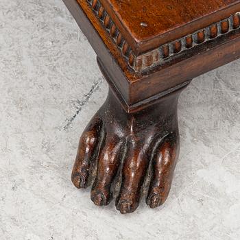 A side table, late Empire, mid-19th century.