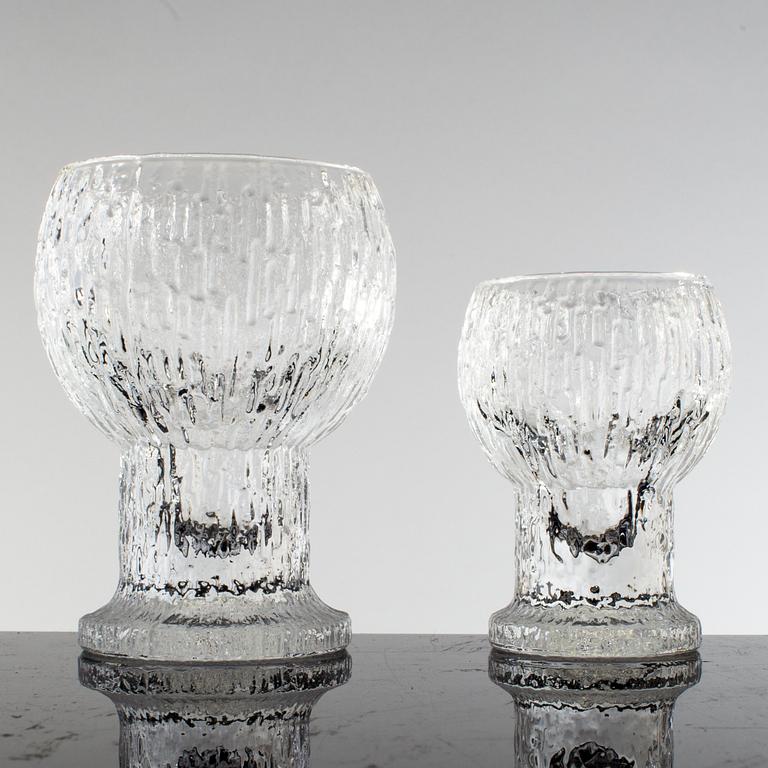 TIMO SARPANEVA, glasservis, 40 delar, glas, "Kekkerit", Iittala, 1970/80-tal.