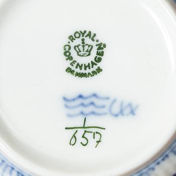 Royal Copenhagen, kaffeservis, 27 delar, "Musselmalet", Royal Copenhagen, Danmark.