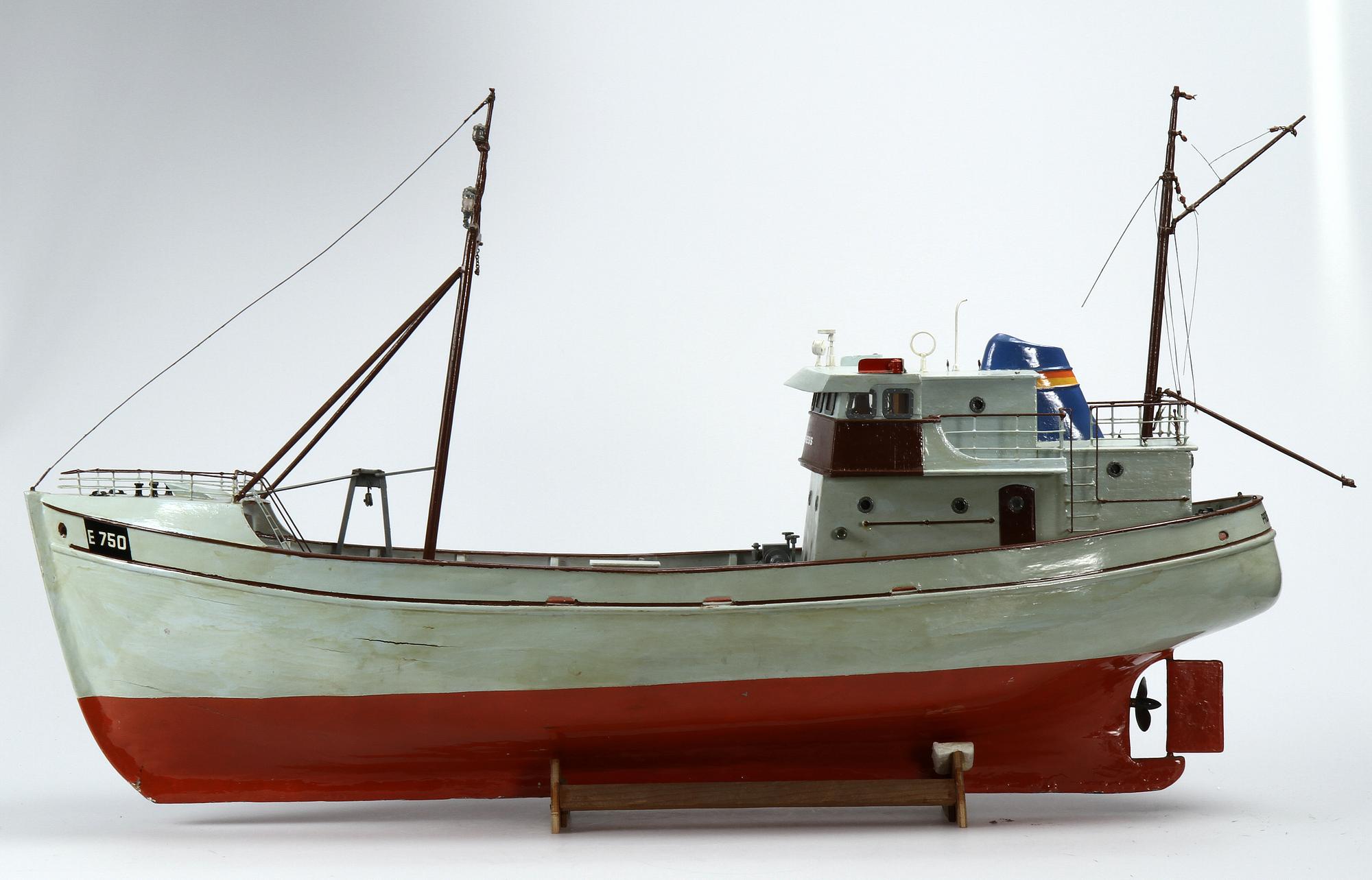 BÅTMODELL, 1960-tal.