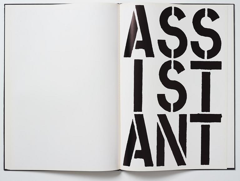 Christopher Wool, "Black Book".