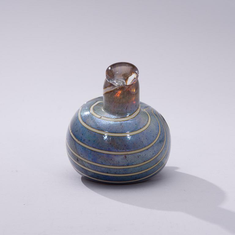 FIGURIN, 2 st, glas, signerad O. Toikka Nuutajärvi samt Oiva Toikka Nuutajärvi Notsjö.