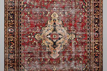 A carpet, Persian, Vintage Design, c. 309 x 216 cm.