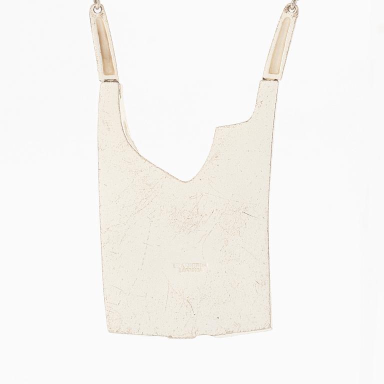 Björn Weckström, necklace, silver, "January", Lapponia 1994.