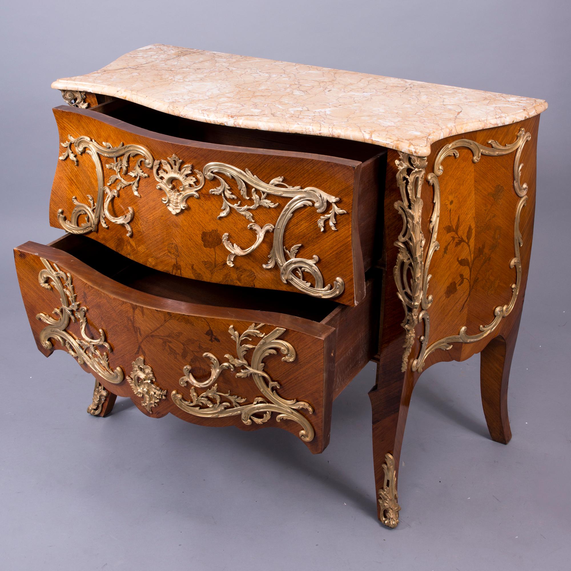 BYRÅ, Louis-XV-stil, Frankrike 1800-talets slut.