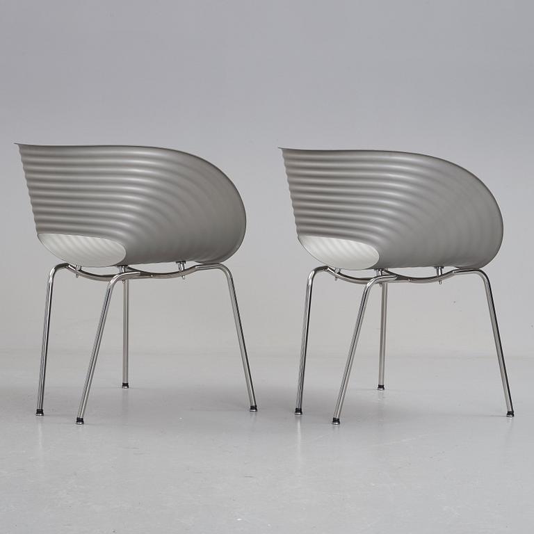 Ron Arad, RON ARAD, a pair of "Tom Vac" aluminium chairs, Ron Arad Associates, 500 pcs edition, 1997.