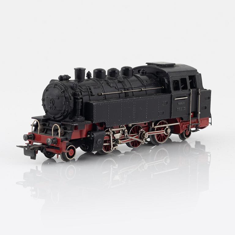 Märklin, a model TP 800 steam locomotive, gauge H0, 1940s/50s.