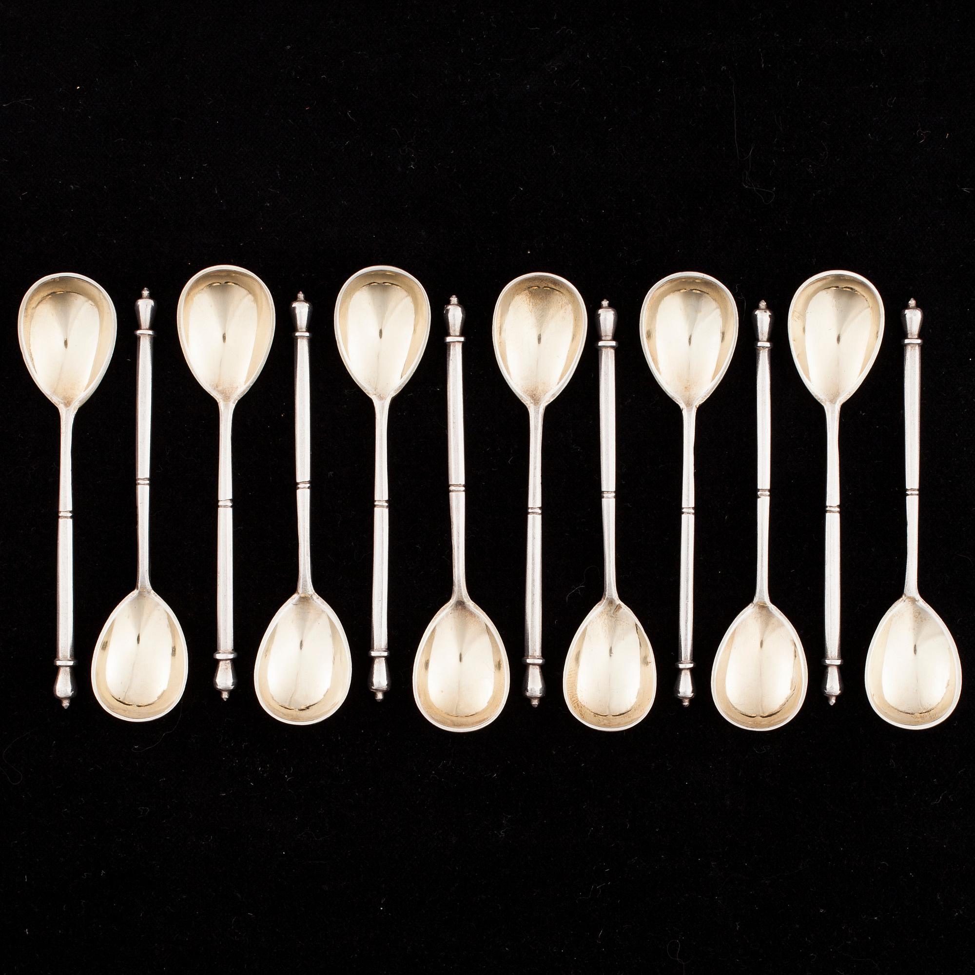 SKEDAR 12 st, silver, hovleverantören Vladimirov, Moskva 1898-1914. Vikt ca 153,5 g.