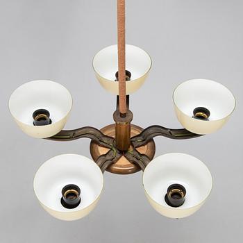 Paavo Tynell, taklampa, modell 1255/5 Taito Oy, 1930-tal.