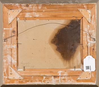 VASILI LEVI, oil on board, signed and marked Terijoki.