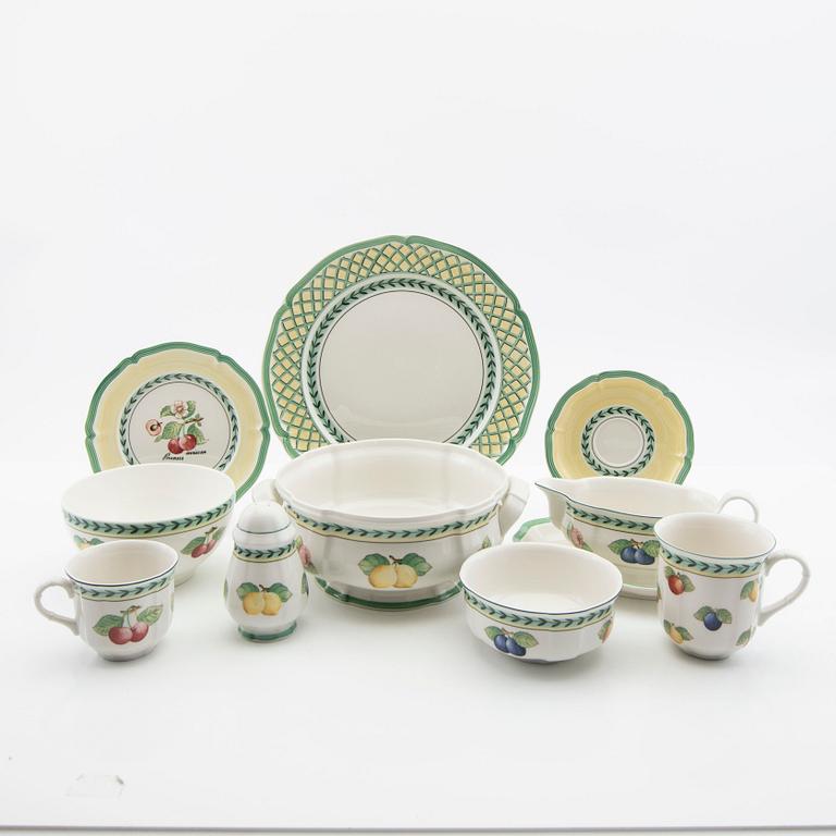 Service, 73 pieces, porcelain, "French Garden Fleurence", Villeroy & Boch, Germany.