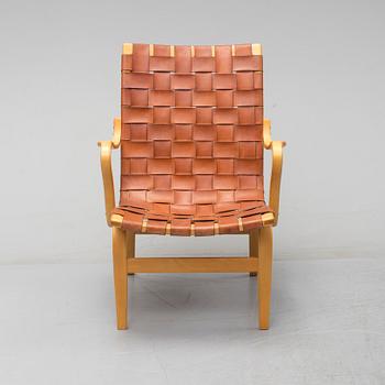 BRUNO MATHSSON, karmstol, "Eva", Firma Karl Mathsson, Värnamo, 1974.