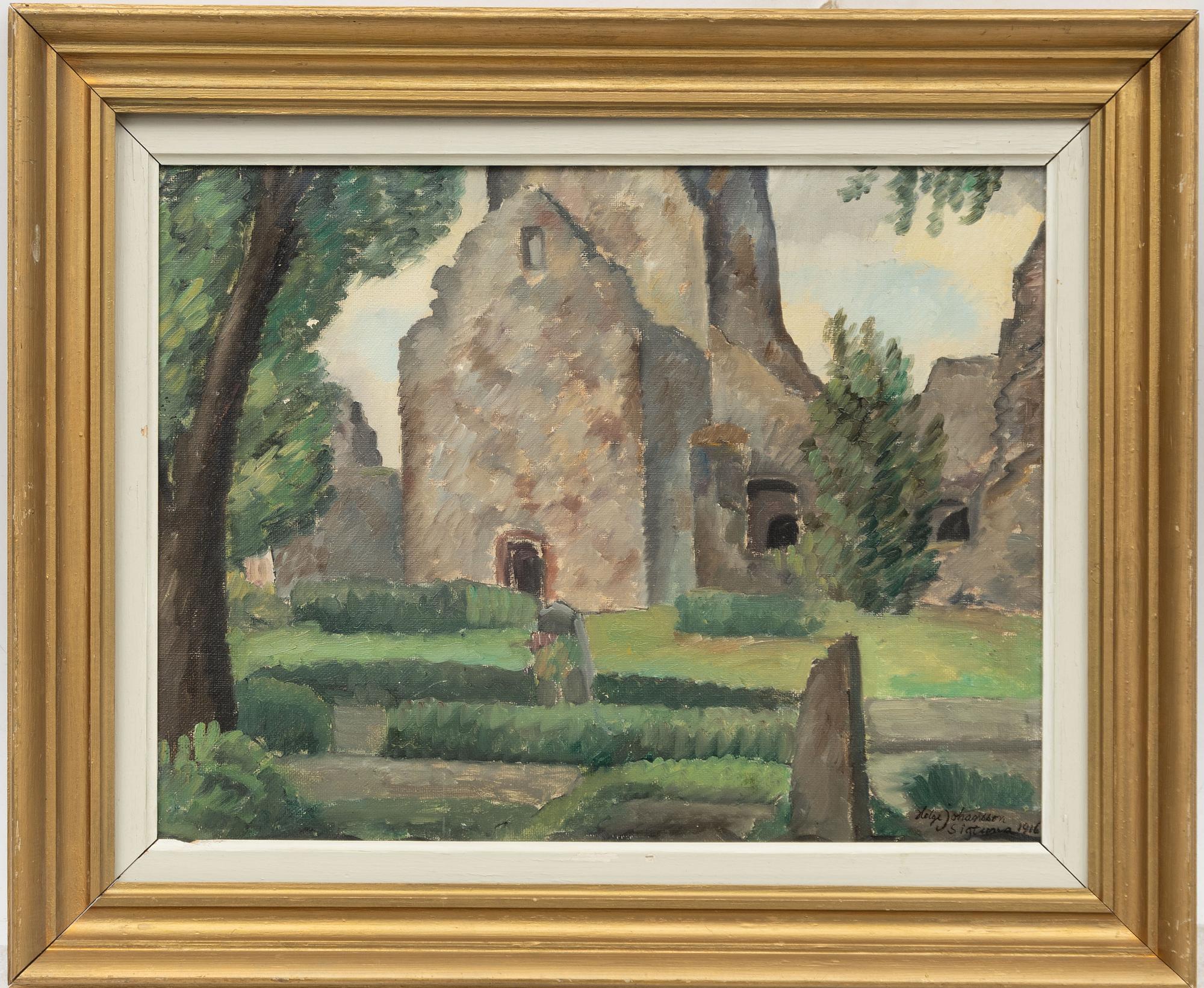 Helge Johansson, "Ruin i Sigtuna".