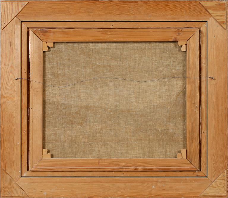 HUGO LEPIK, olja på duk, signerad.