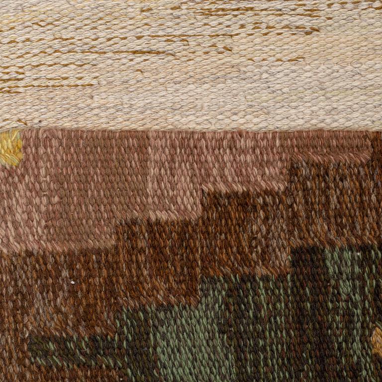 Judith Johansson, matto, "Björkhult", flat weave, ca 362,5-365 x 238-240,5 cm, signed JJ.