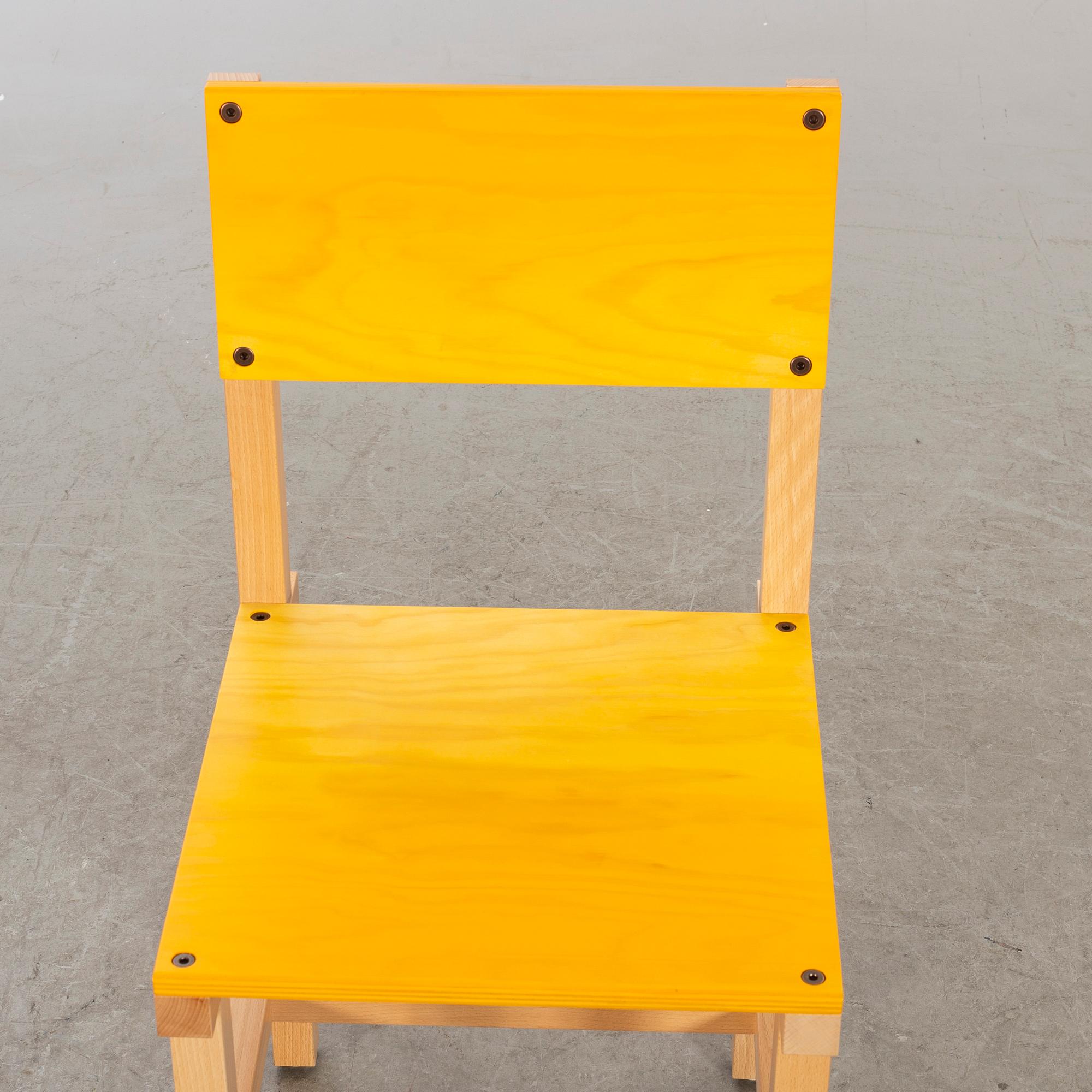 FREDRIK PAULSEN, "Röhsska"Designbaren, chair, Blå Station 2020, Chair 69/102.
