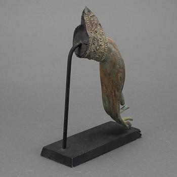 SKULPTUR, brons, Thailand, troligen omkring 1900.