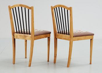 STOLAR ett par, art deco, 1930/40-tal.