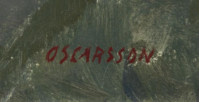 Bernhard Oscarsson, Peonies and irises.