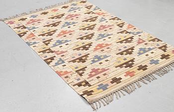 Märta Måås-Fjetterström, a carpet, "Munka-Ljungby", flat weave, ca 
 217,5 x 140 cm, signed AB MMF.