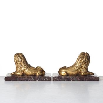 A pair of 18th century sculptures, probably Italy.