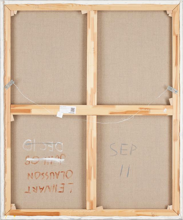 LENNART OLAUSSON, olja på duk, signerad.