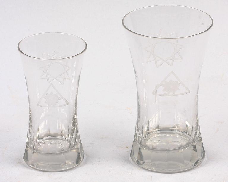 GLAS, 18 st, 1900-talets första hälft.