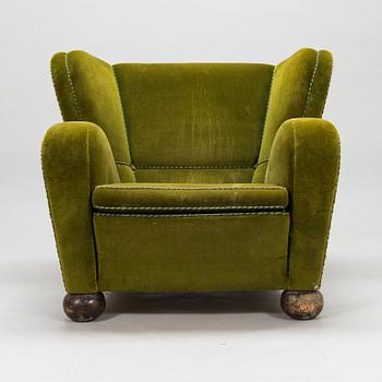 Märta Blomstedt, nojatuoli, Aulanko-malli. Suunniteltu 1939.