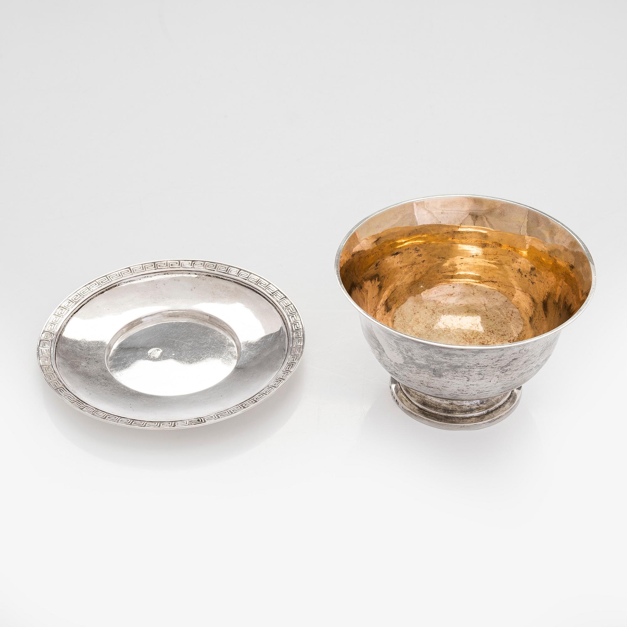 Joachim Flodin, sauce boat with tray, Stockholm 1823.