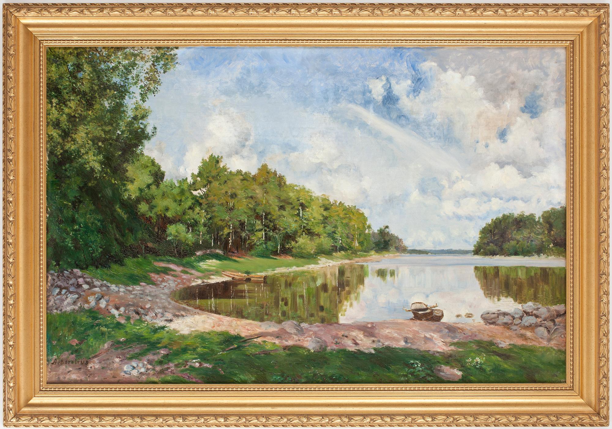 OLOF ARBORELIUS, olja på duk, signerad.