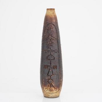 Eje Öberg, a stoneware vase, Gustavsberg Studio, Sweden, signed, and possibly dated -55.