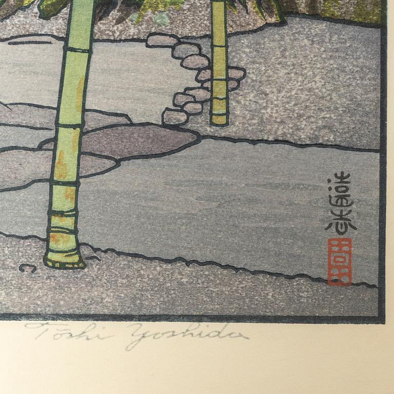 Toshi Yoshida, "Bamboo Garden, Hakone Museum".