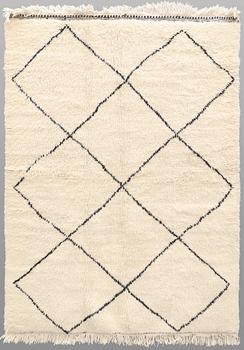A carpet, Morocco, ca 225 x 165 cm.