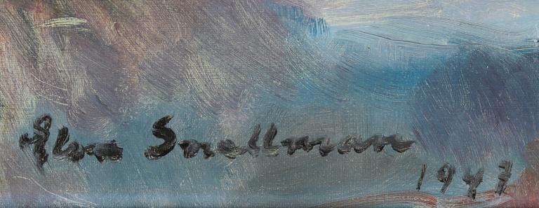 ELSA SNELLMAN, olja på duk, signerad och daterad 1947.