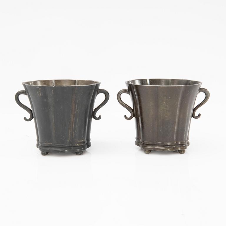 Just Andersen, vases, 2 pcs, model D18.