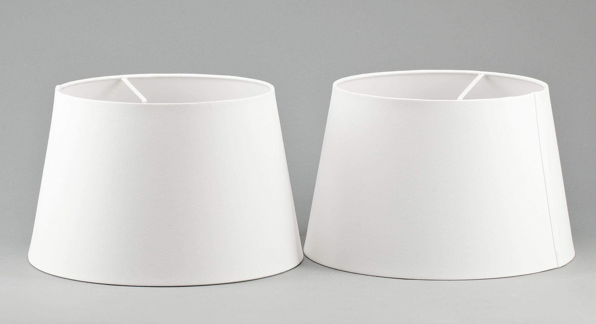 BORDSLAMPOR, ett par, 1950-tal.