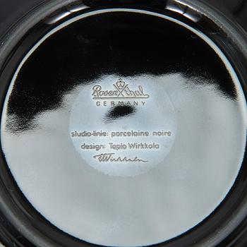 Tapio Wirkkala, tea cups with saucers, 15 pcs, "Variation", Rosenthal Studio-line Germany.