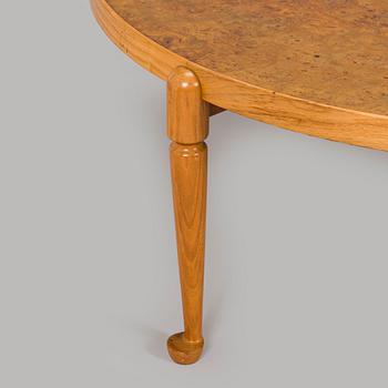 Josef Frank, a model '2139' coffee table, Svenskt Tenn, Sweden, before 1985.