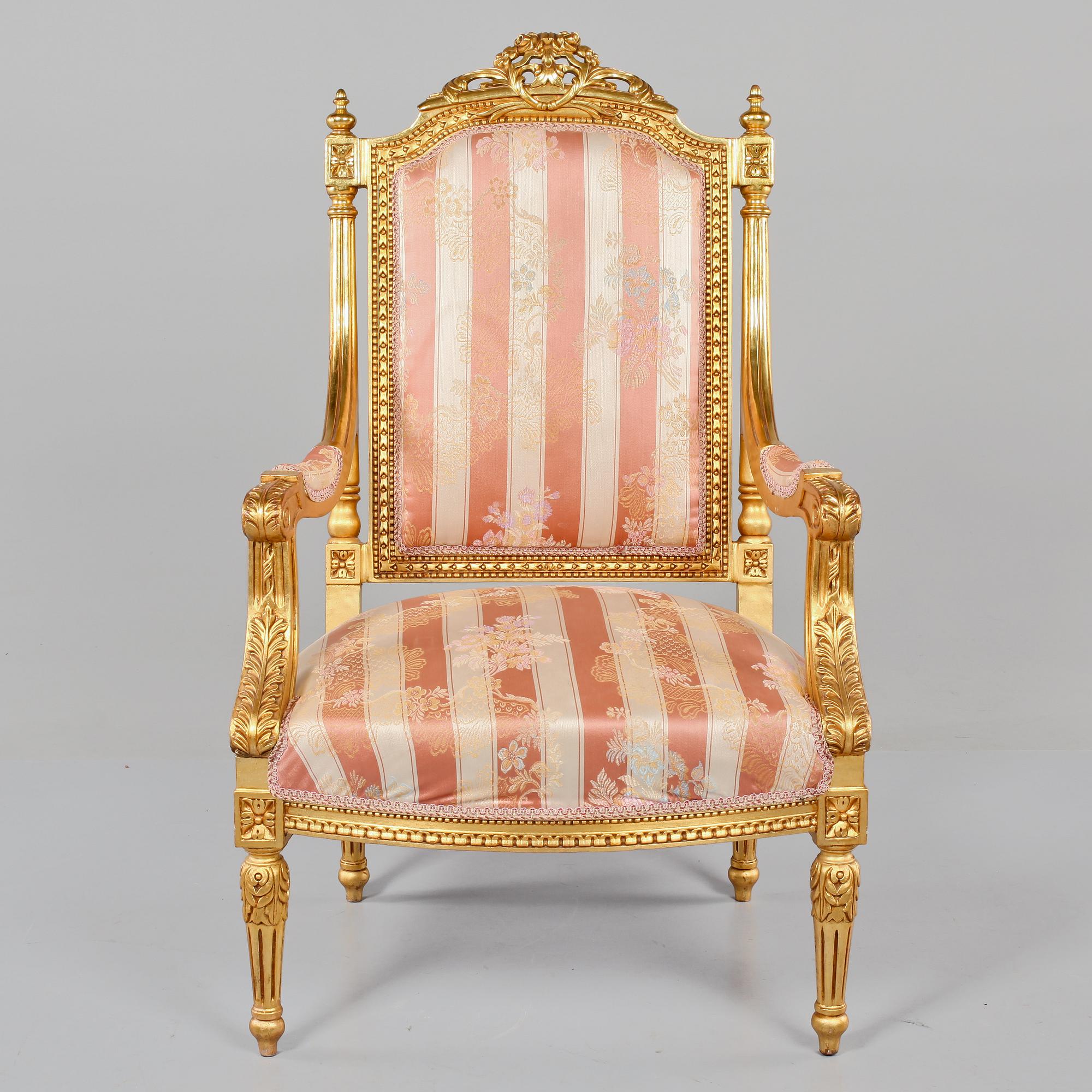 KARMSTOL, Louis XVI-stil, omkring sekelskiftet 2000.