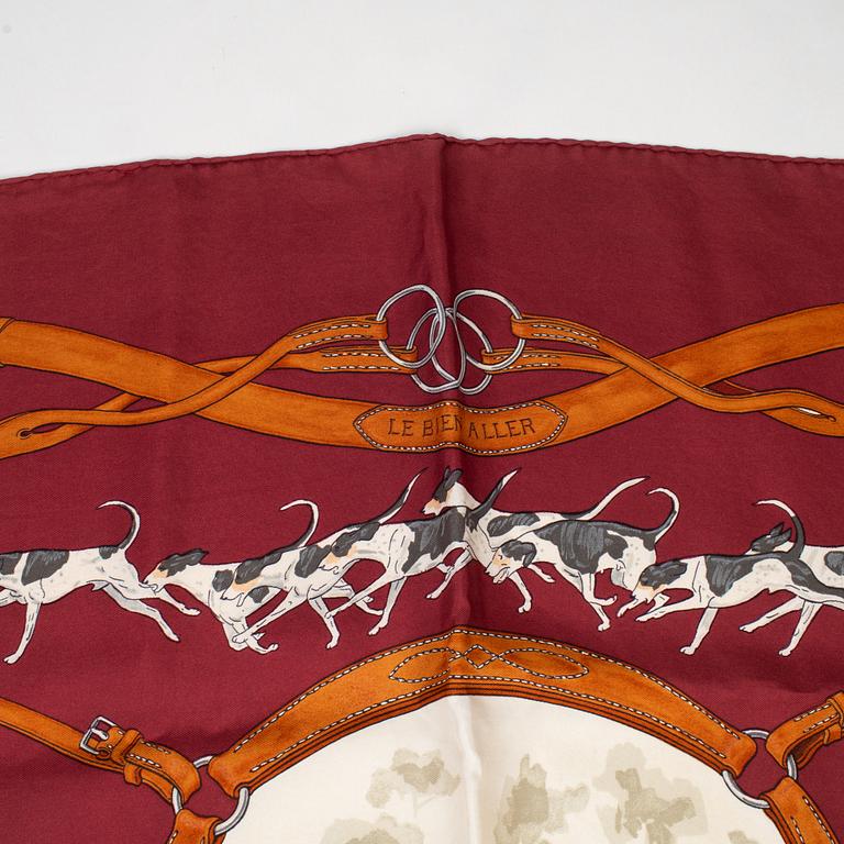 Hermès, scarf "Le bien aller".