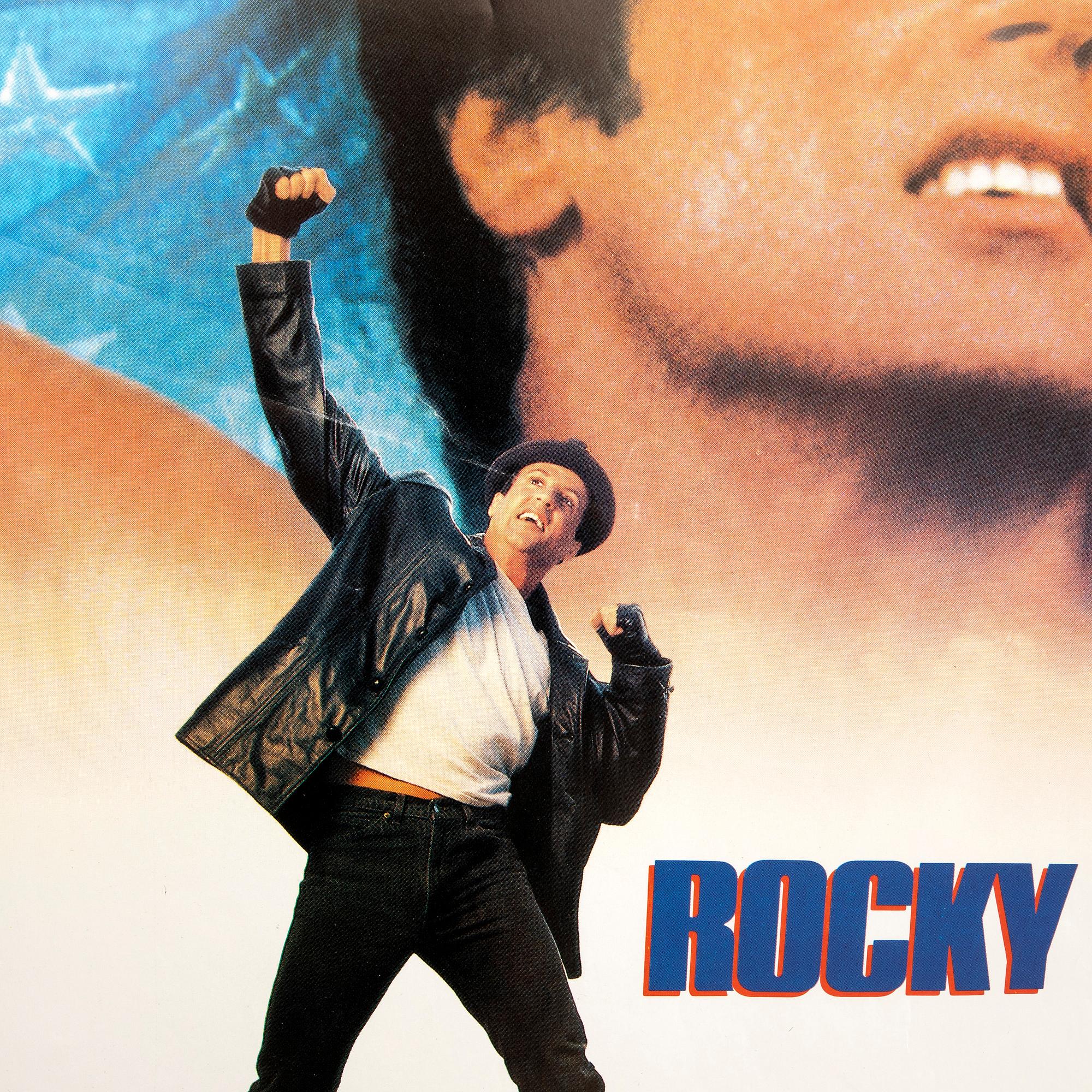 Film posters, 2 pcs, Sylvester Stallone "Rocky V", 1990, Belgium.