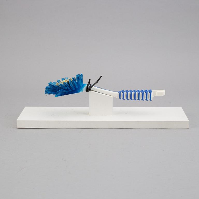 Kjartan Slettemark, sculpture, mixed media, signed and dated -04.
