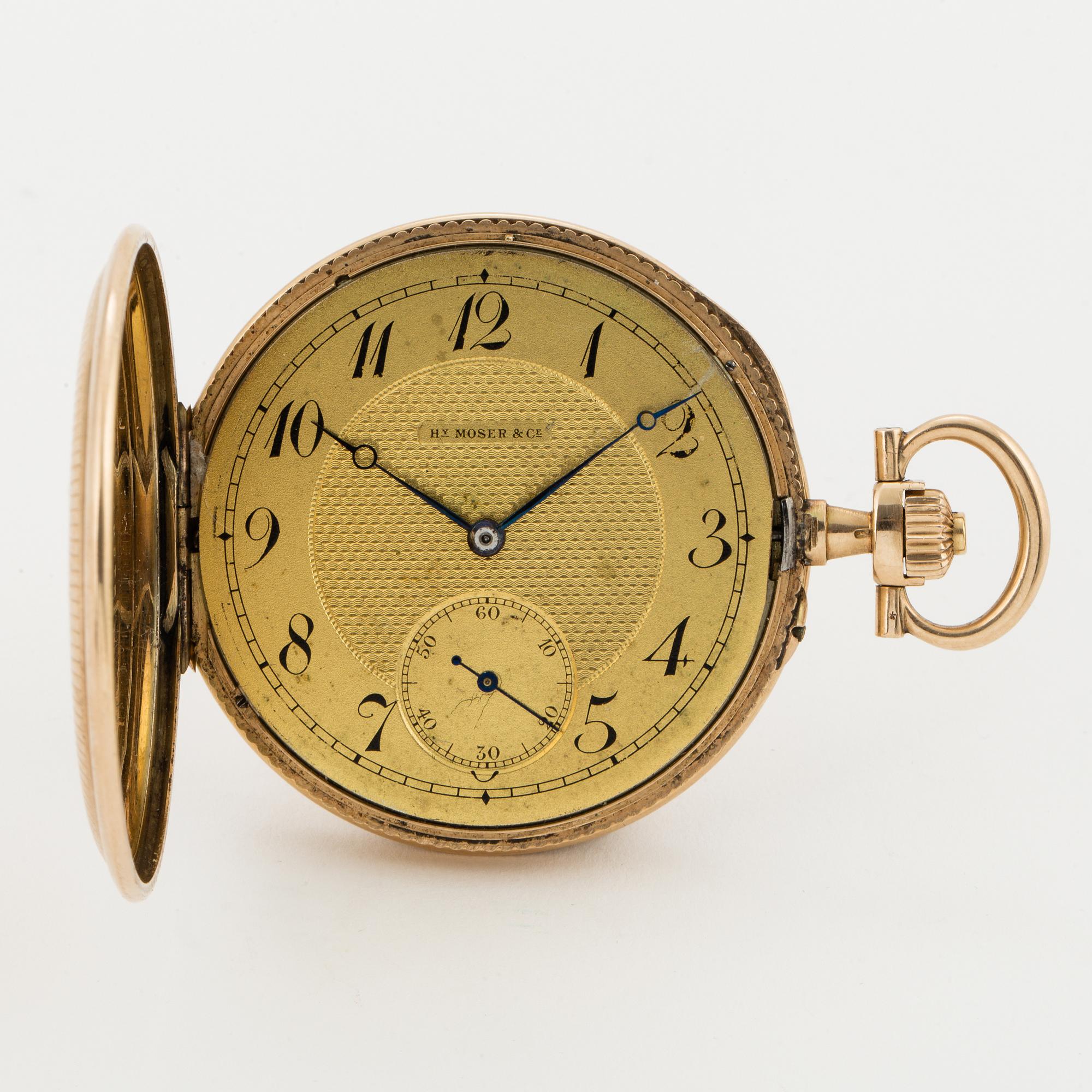 Hy moser & cie pocket watch new arrivals