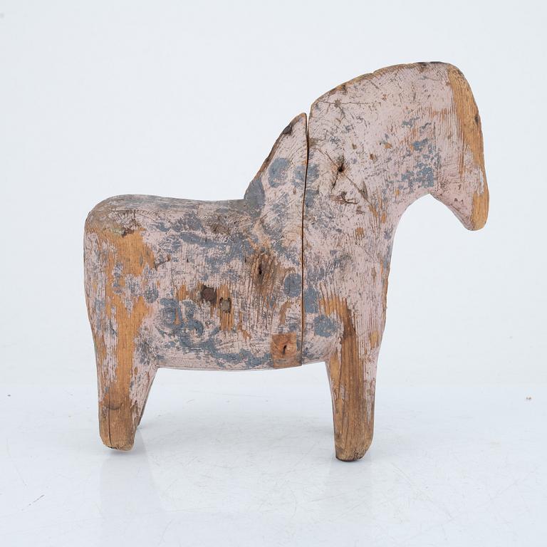 A Swedish Wooden Horse, 19th Century.