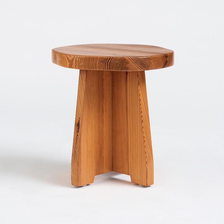 David Rosén, a pine stool 'Berga', Nordiska Kompaniet, Sweden 1930-1940s.