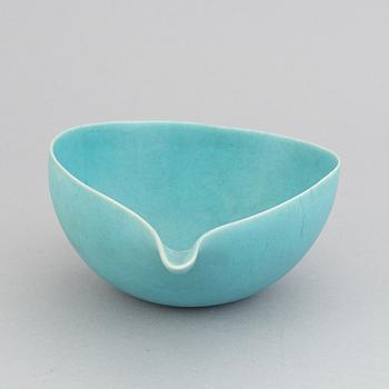 Paul Hoff, a stoneware bowl for Gustavsbergs studio, 1989, ed 50/150.