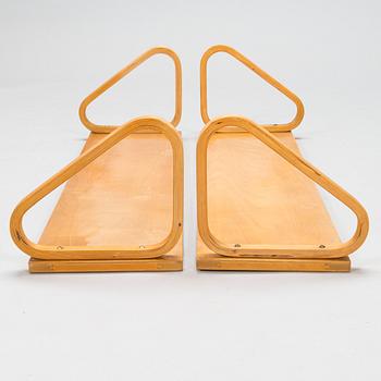 Alvar Aalto,  Two mid 20th Century '112B' shelves for Artek.